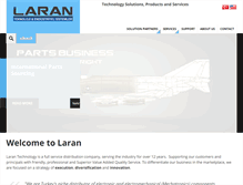 Tablet Screenshot of larantech.com